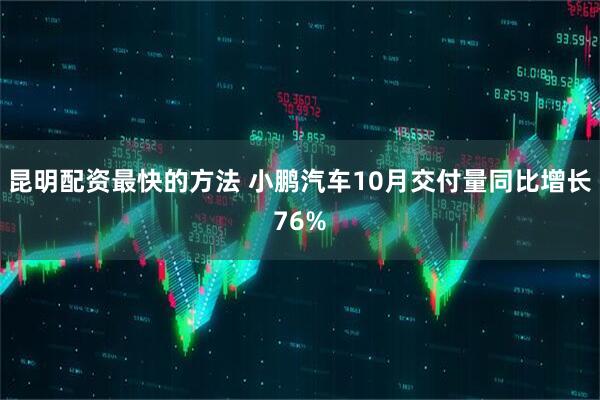 昆明配资最快的方法 小鹏汽车10月交付量同比增长76%