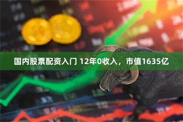 国内股票配资入门 12年0收入，市值1635亿